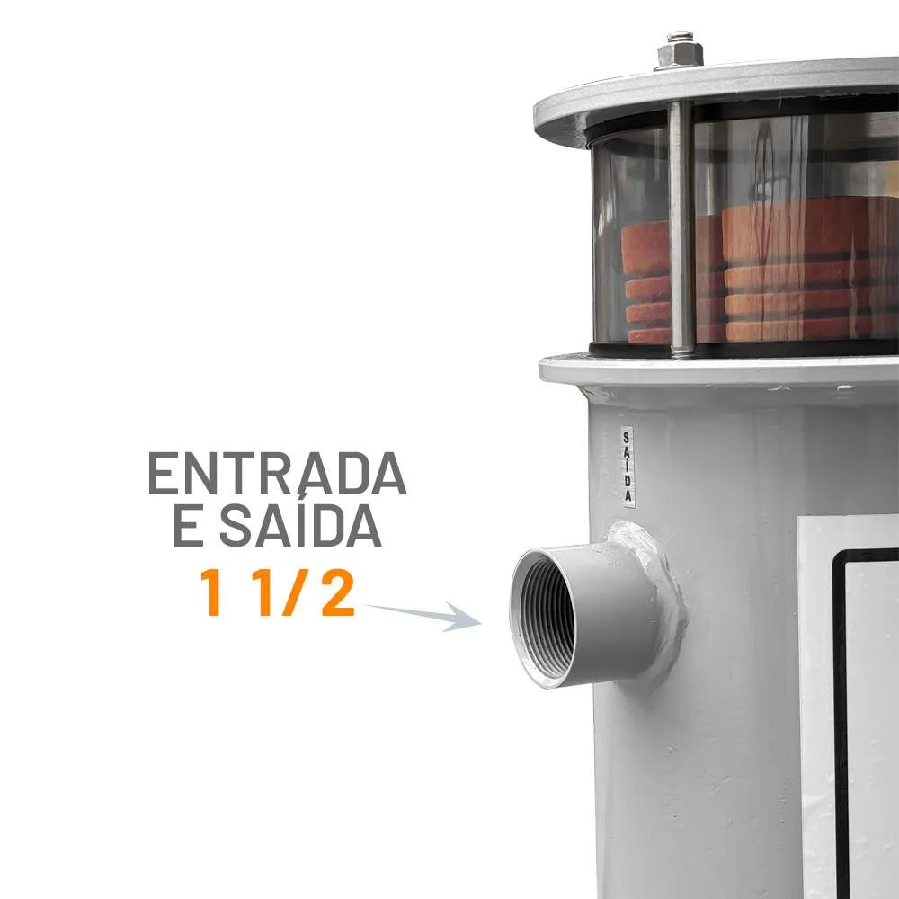 Filtro Foguetinho Desidratador Prata 80L/Min Fp800 Filpar