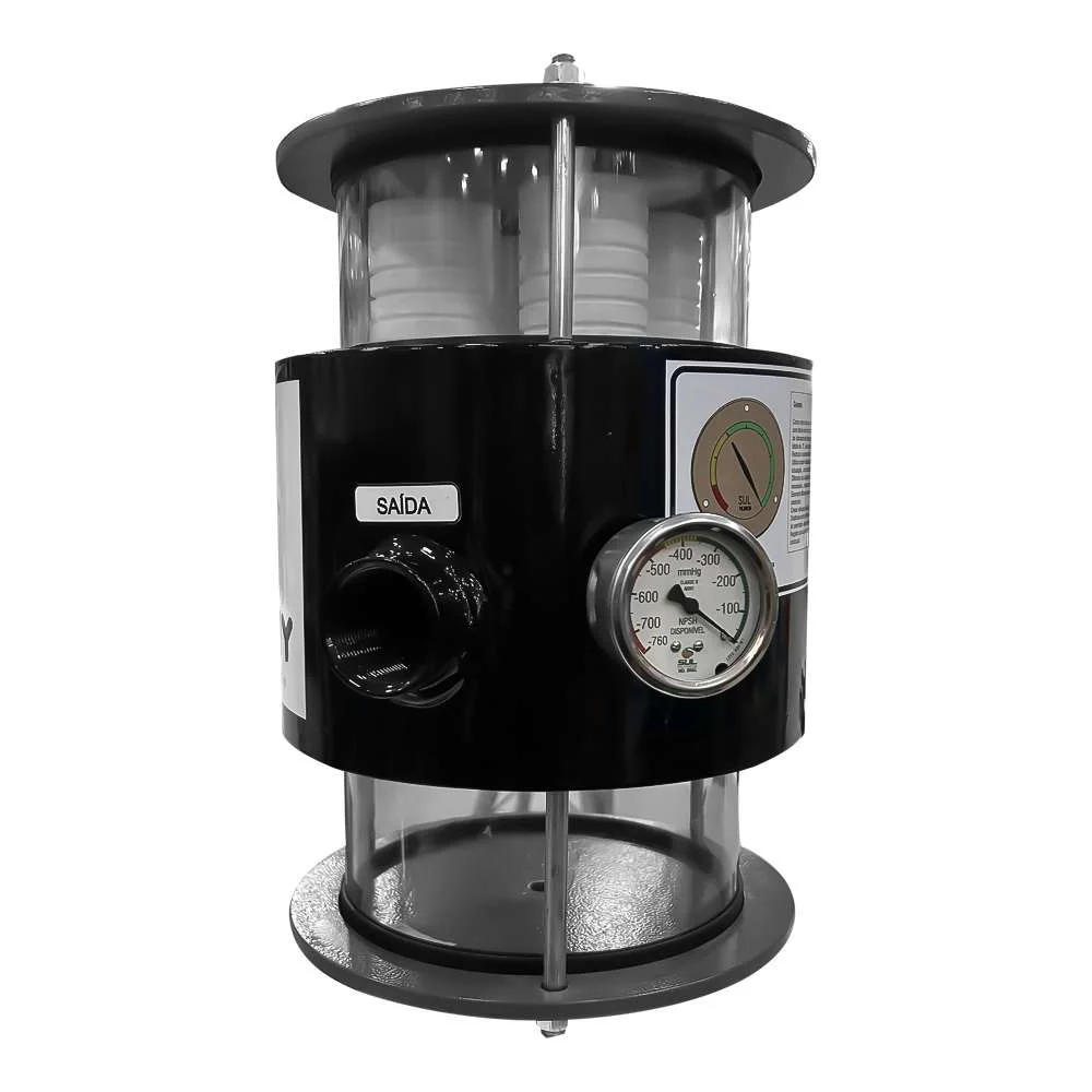 Filtro Foguetinho Modelo Agro 500 L/Hr Comboio Gp Company Preto