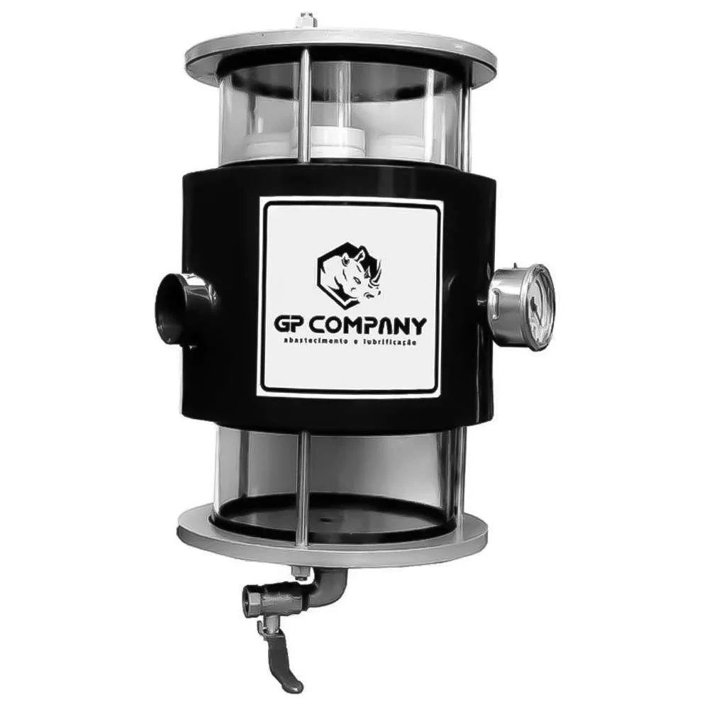 Filtro Foguetinho Modelo Agro 500 L/Hr Comboio Gp Company Preto