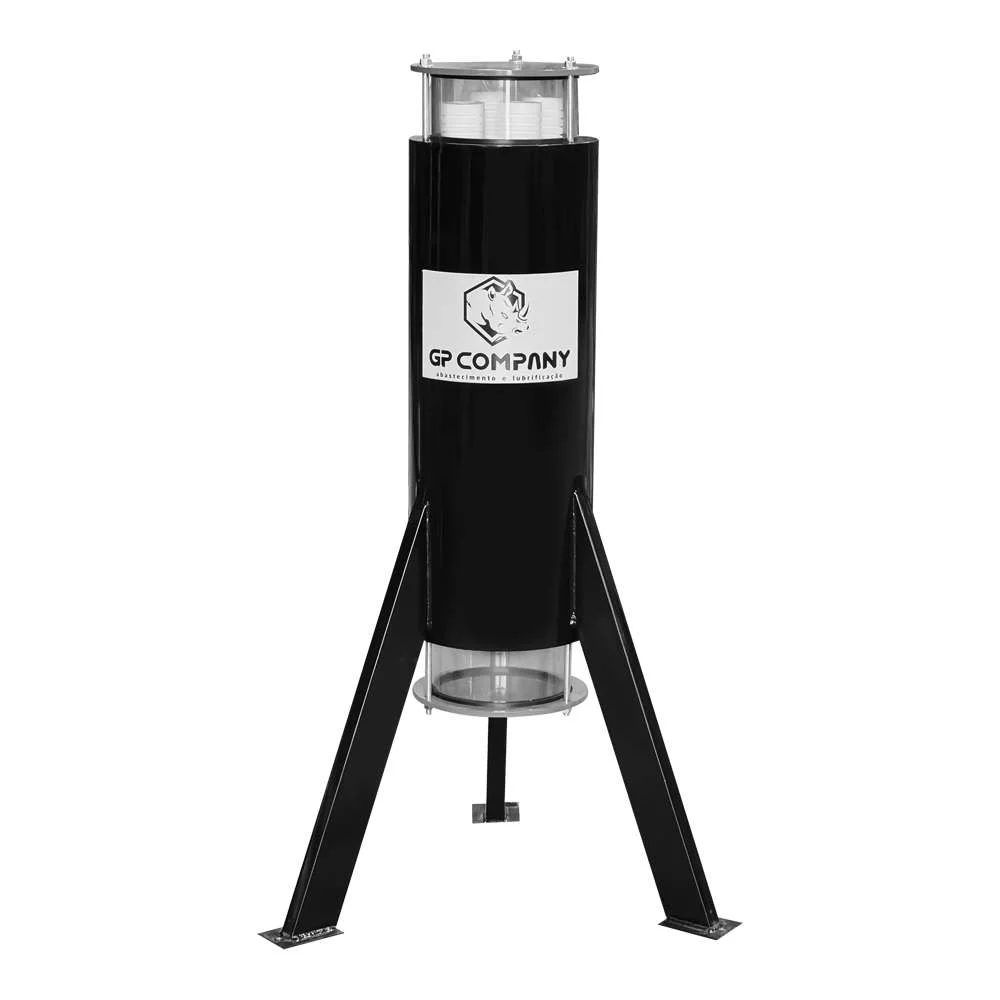 Filtro Foguetinho para Óleo Diesel 100L/Min Preto Gp Company