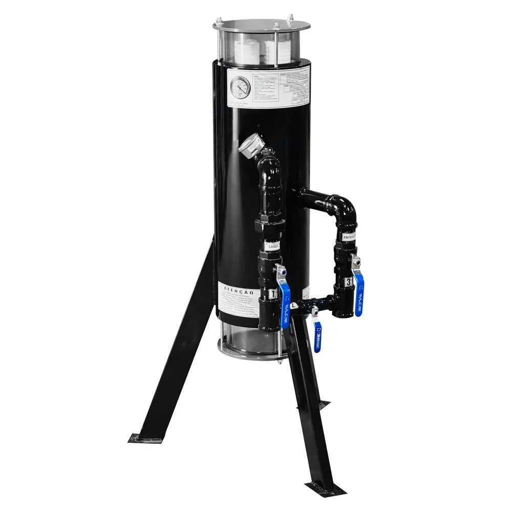 Filtro Foguetinho para Óleo Diesel 100L/Min Preto Gp Company