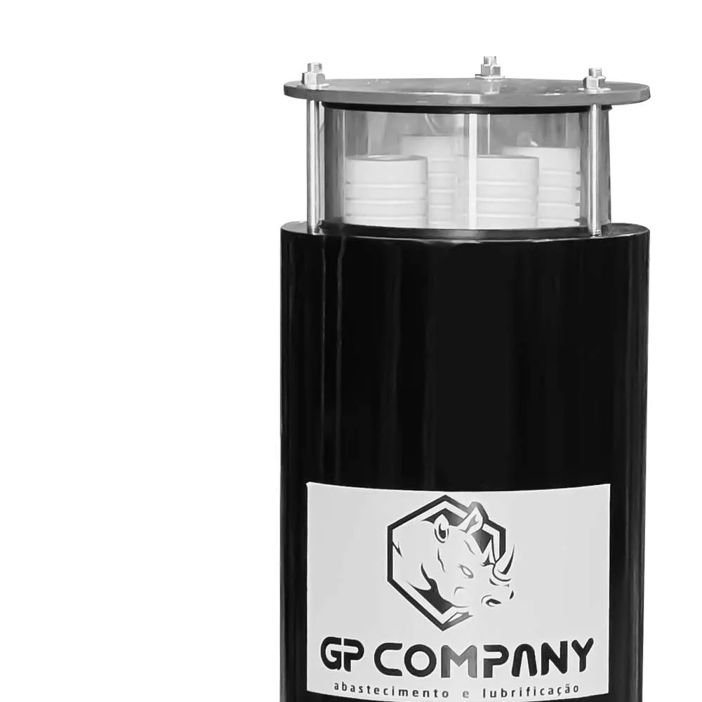 Filtro Foguetinho para Óleo Diesel 100L/Min Preto Gp Company