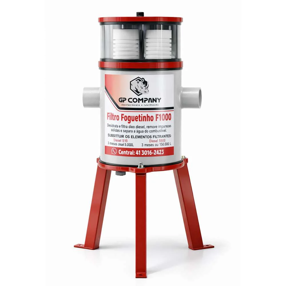 Filtro Foguetinho P/Diesel F1000 Compact Gp Company