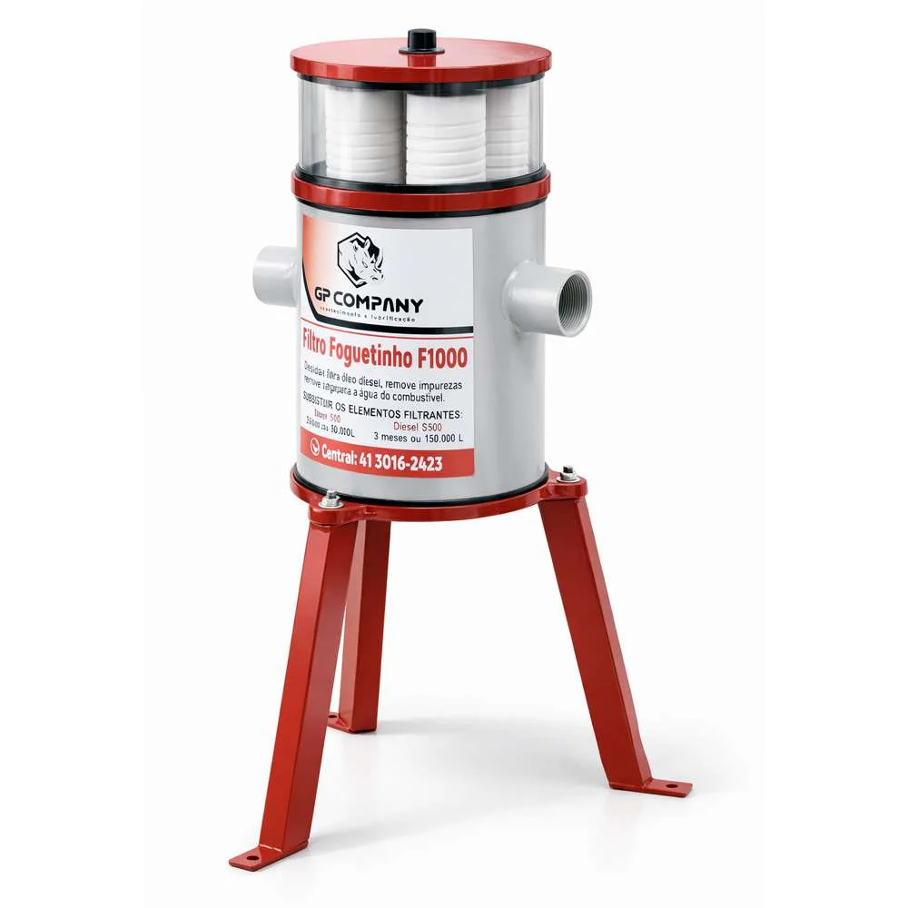 Filtro Foguetinho P/Diesel F1000 Compact Gp Company