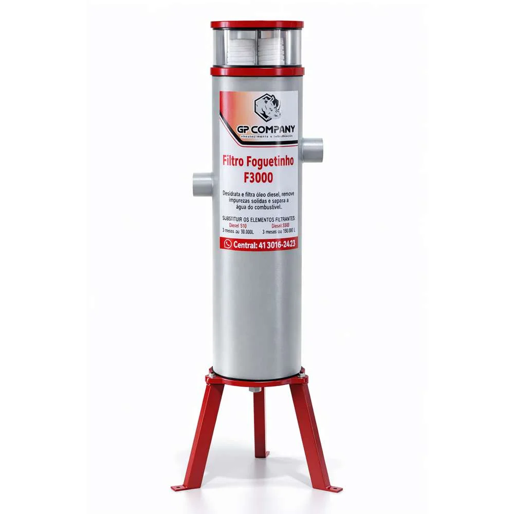 Filtro Foguetinho P/Diesel F3000 Compact Gp Company