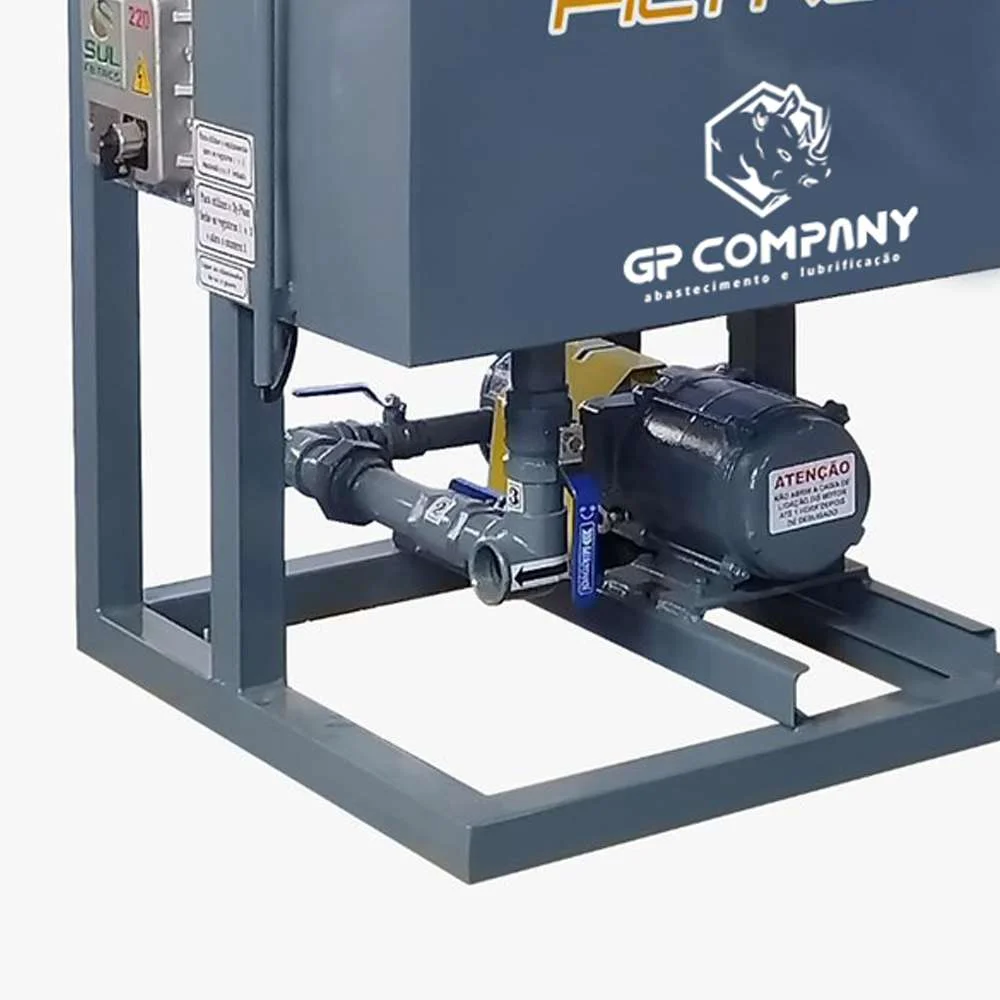 Filtro Prensa para Óleo Diesel Reservatorio 150 Lts Vazao 4800 Litros Hora