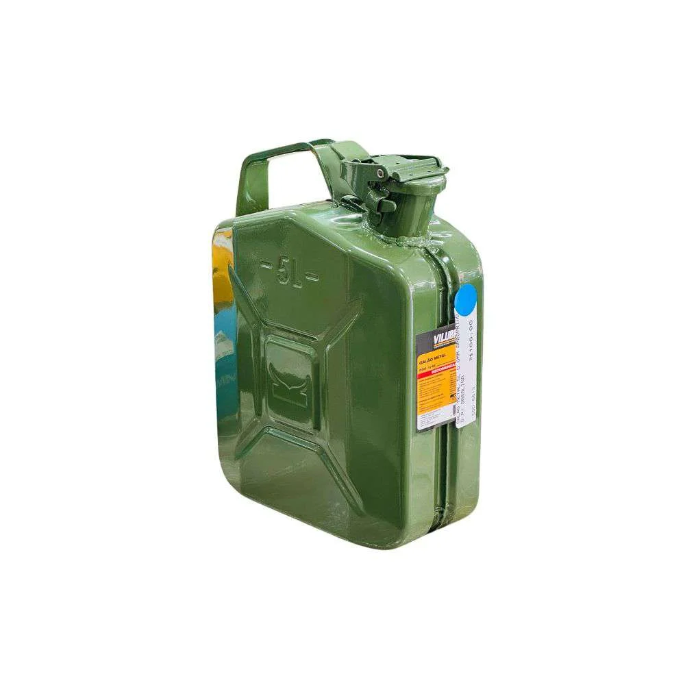Galão de Metal para Gasolina 5L 0.6Mm Bremen 6613