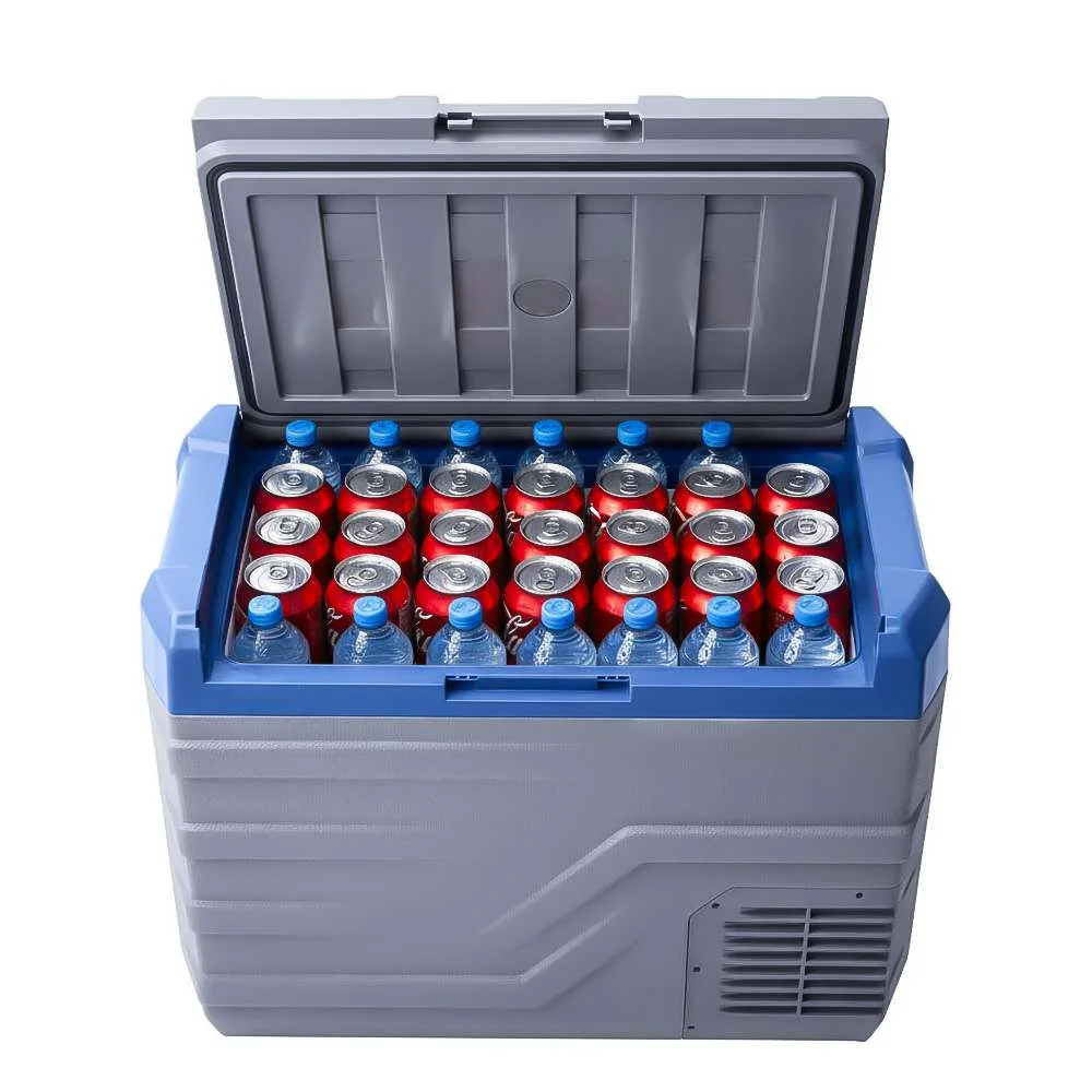 Geladeira Portátil 40L Azul 12/24V para Caminhão Rotta376