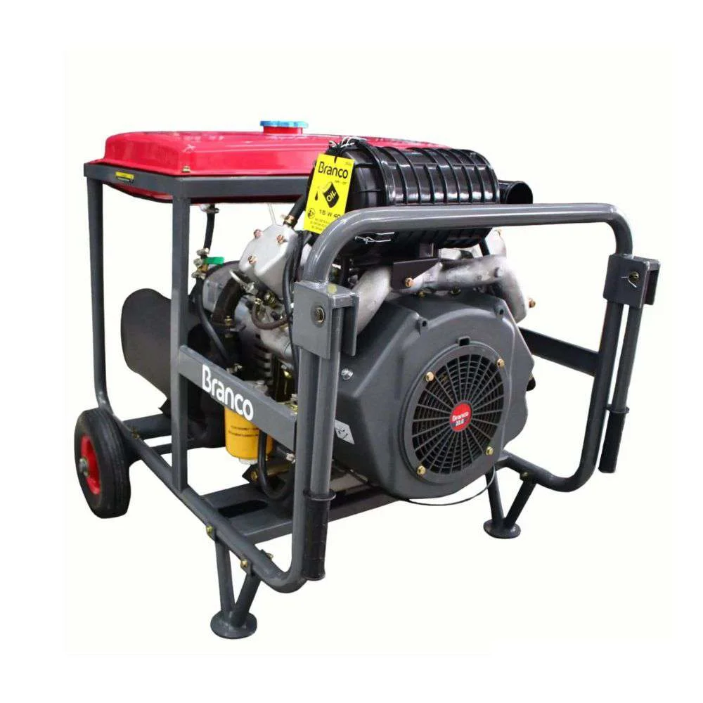 Gerador a Diesel 22,0Cv 14 Kva Partida Eletrica Bd 15000 E3 Branco