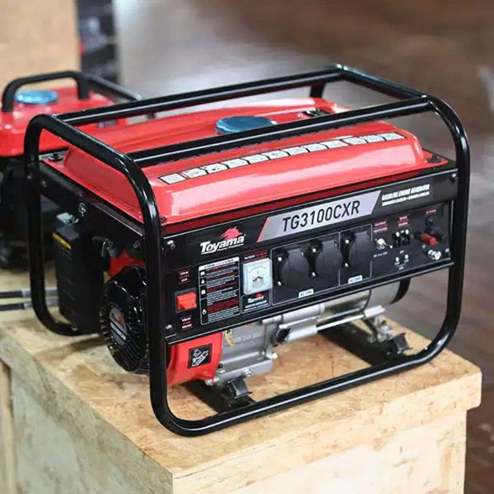Gerador a Gasolina Toyama 3.1 Kva Modelo Tg3100Cxr Bivolt