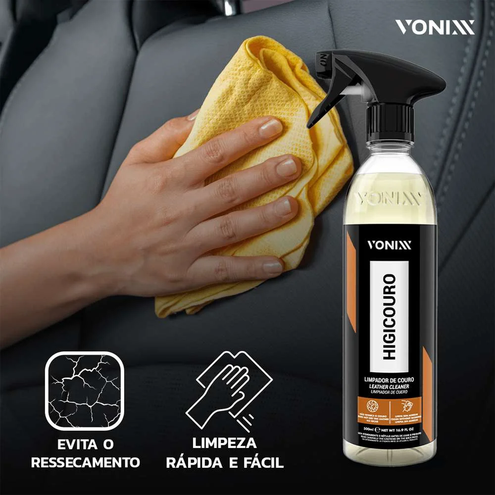 Higicouro Limpa Couro 500Ml - Vonixx