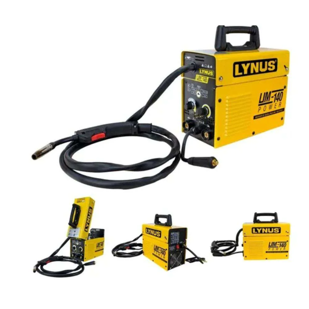 Inversor de Solda Mag Mma Mig 140A Bivolt Lim140 Lynus