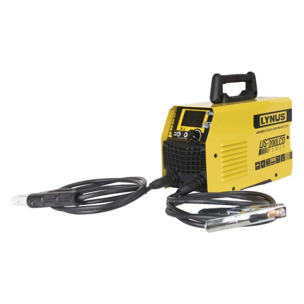 Inversora de Solda 120A Mma Tig Lift Lis-200Lcd Lynus