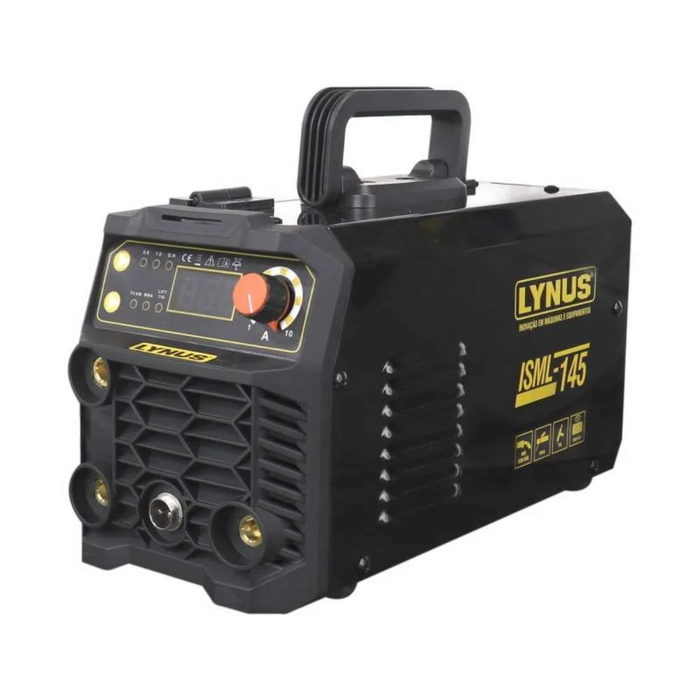 Inversora de Solda Bivolt 145A Mig/Mma/Tig Lynus