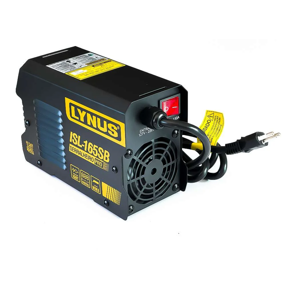 Inversora de Solda Bivolt 6 Kva 120A Mma Isl-165Sb Lynus