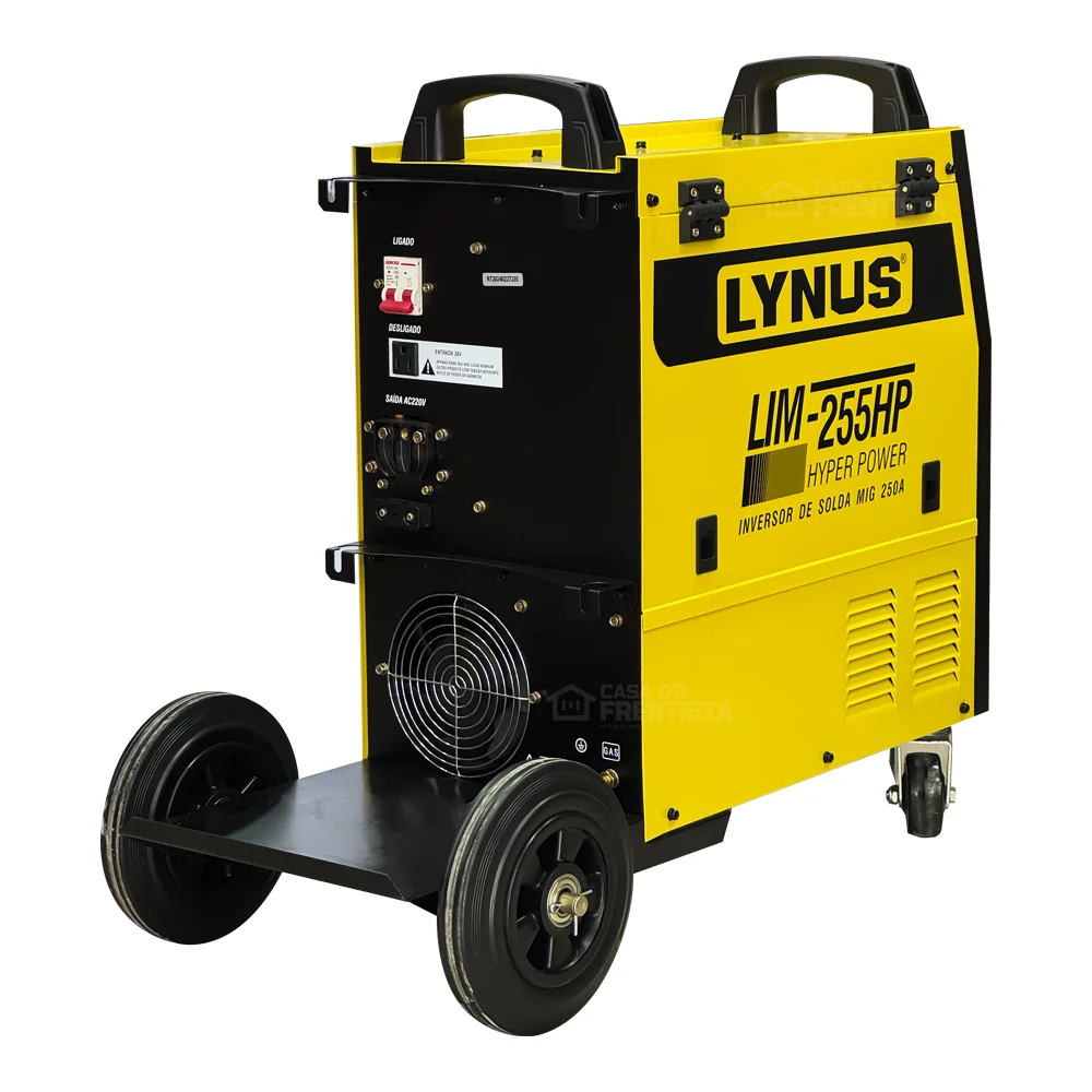Inversora de Solda Mig 250A 220V Lim-255Hp Lynus