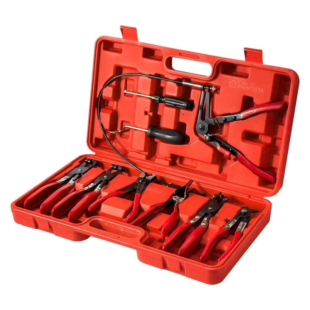 Jogo de Alicates e Abraçadeiras Elastica Automotivo 900463 Vip