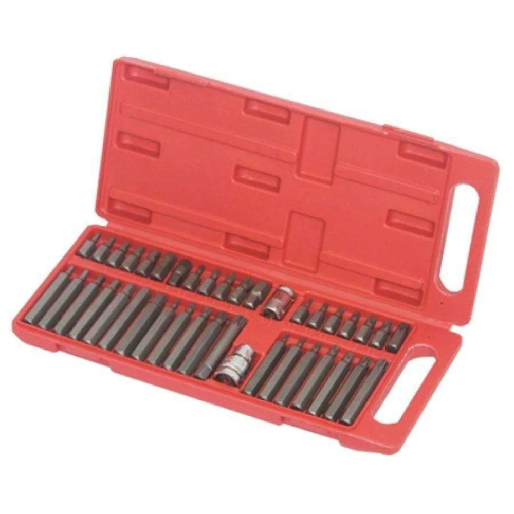 Jogo de Bits Allen Torx e Multidentado 40 Peças Vip 904500