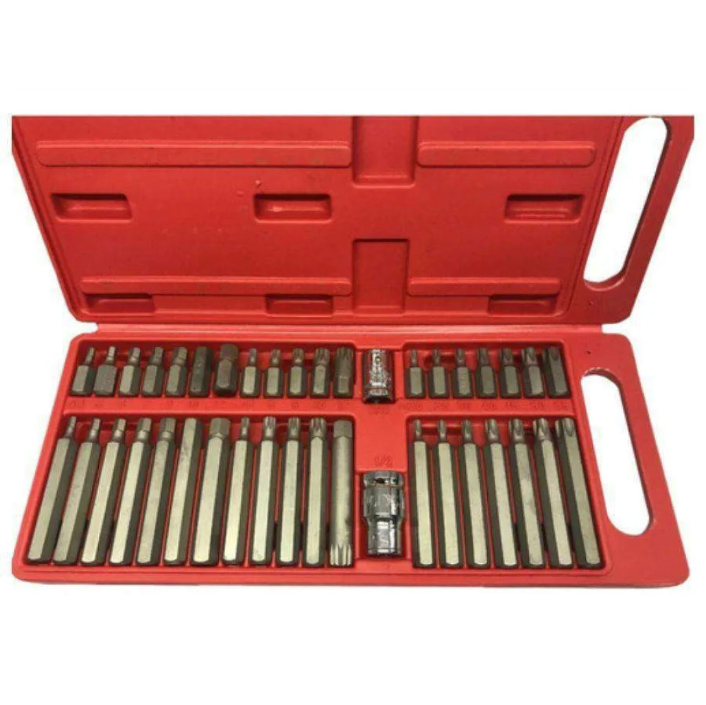 Jogo de Bits Allen Torx e Multidentado 40 Peças Vip 904500
