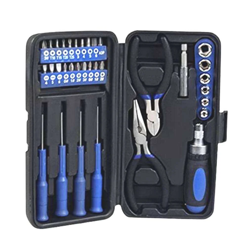 Jogo de Ferramentas Manuais de 34 Peç com Maleta Bremen