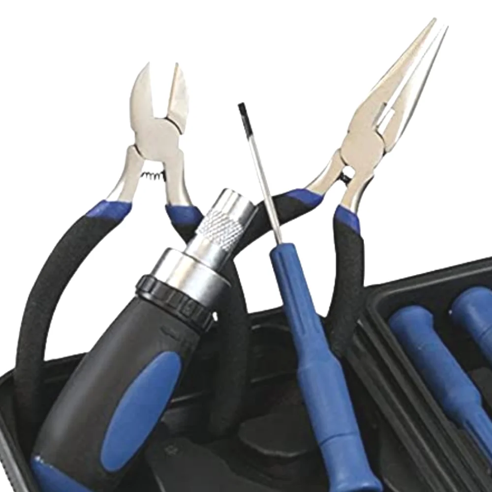 Jogo de Ferramentas Manuais de 34 Peç com Maleta Bremen