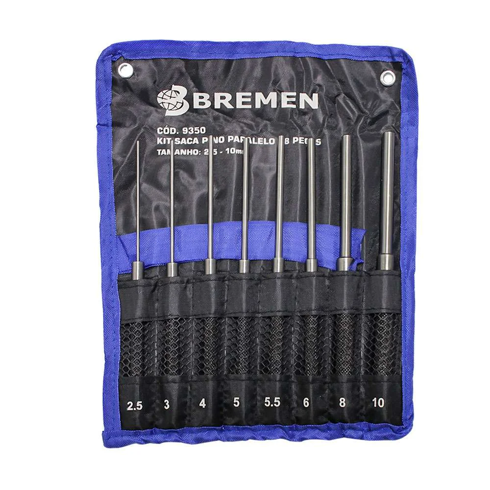 Jogo de Saca Pino Parelos 8 Peç Bremen