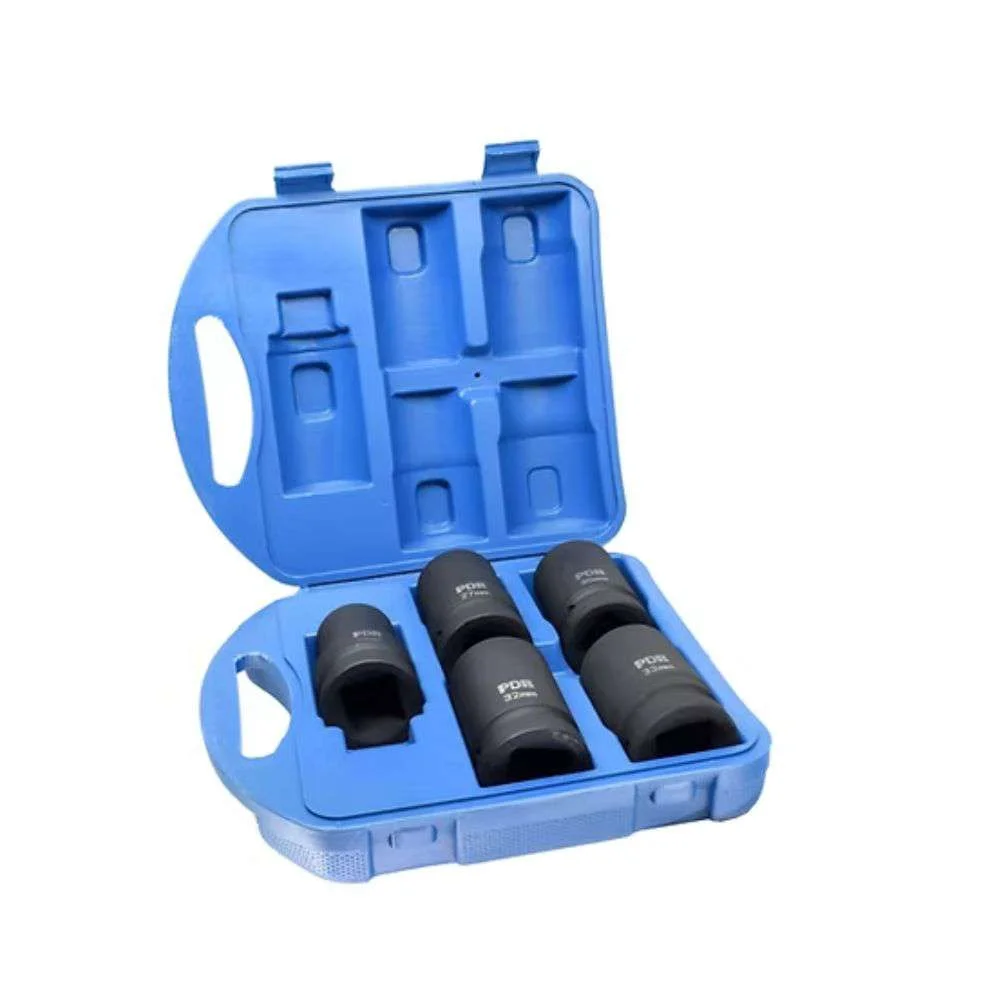 Jogo de Soquete Sextavado 1" 24 a 33Mm Impacto Pro2433K 5 Peças Ldr