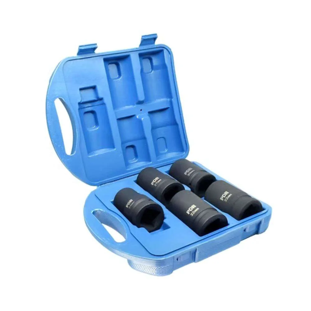 Jogo de Soquete Sextavado 1" 24 a 33Mm Impacto Pro2433K 5 Peças Ldr