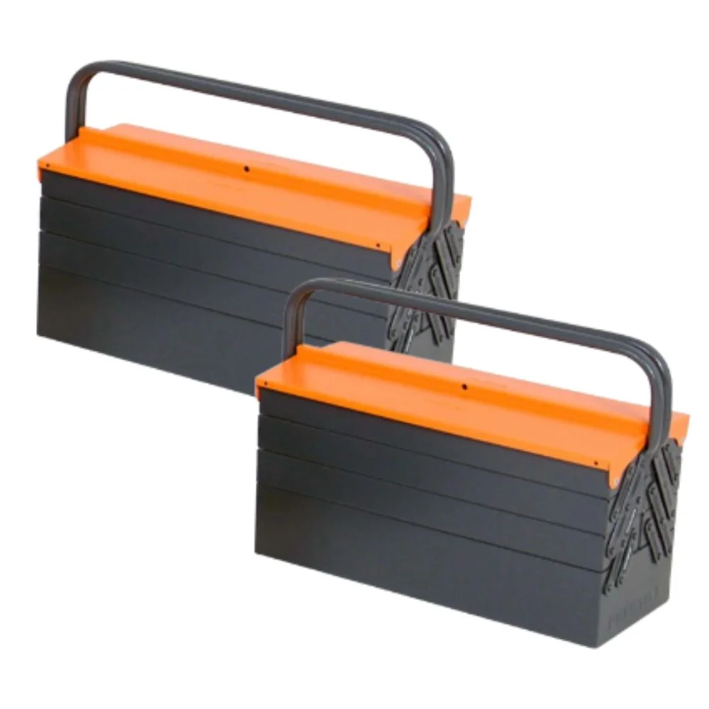 Kit 2 Caixas de Ferramentas 7 gavetas 91802 Presto