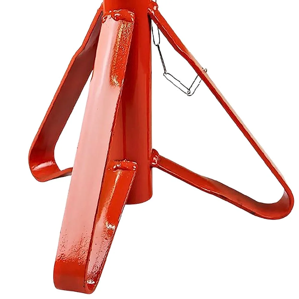 Kit 4 Cavalete para Automóvel 2 toneladas Vermelho com Haste