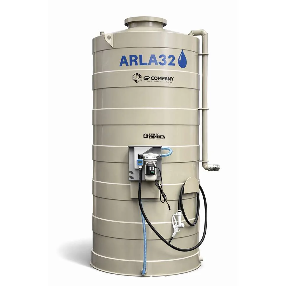 Kit Abastecimento Arla 32 Tanque 3000L e Bomba 40L/Min Gp Company