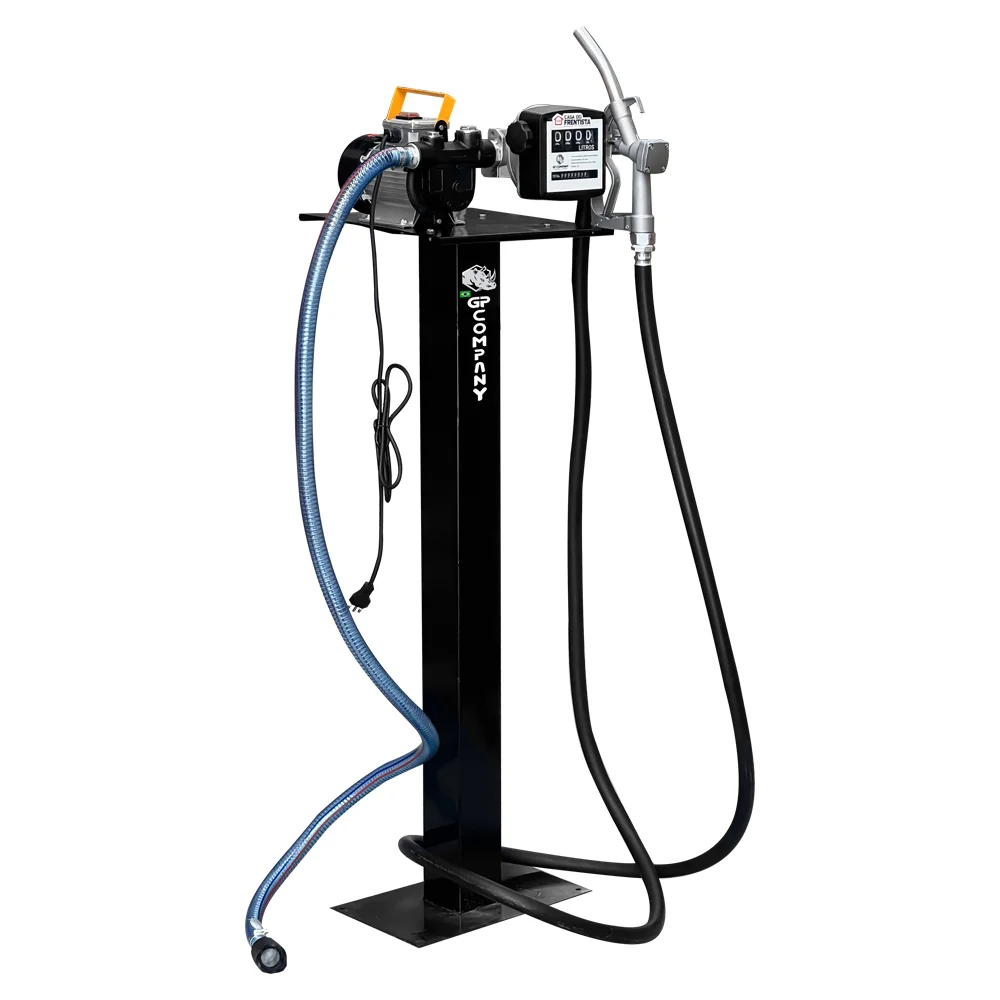 Kit Abastecimento Diesel 60Lpm 220v Com Tanque 10.000L Filtro e Pedestal GP Comapny