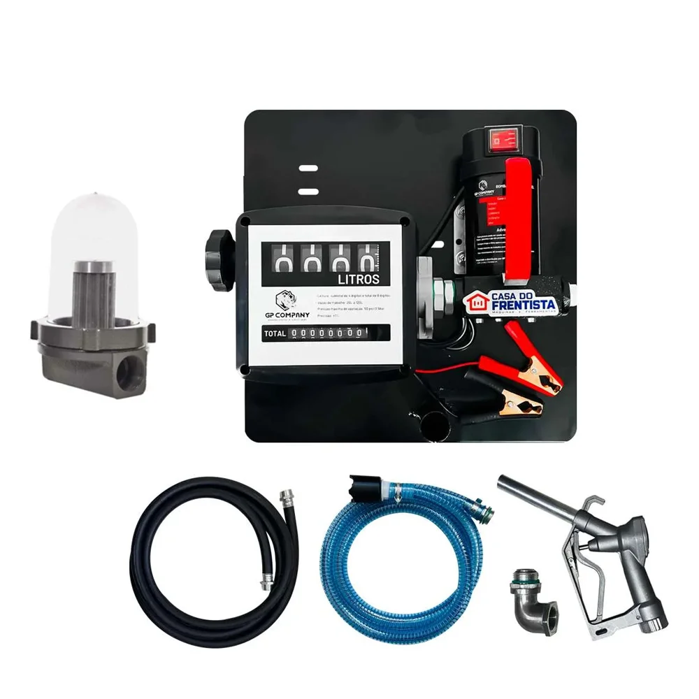 Kit Bomba De Abastecimento Diesel 12V 40L/Min com Filtro GP Company