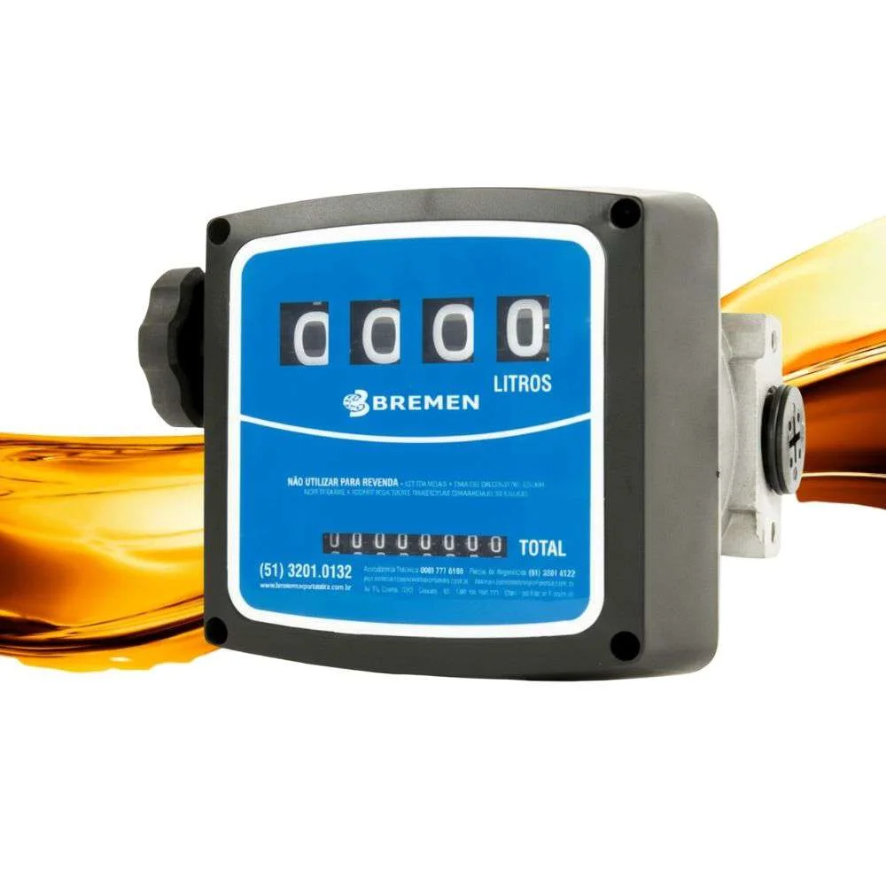 Kit Bomba de Abastecimento para Gasolina 50L/Min 12V À Prova de Explosão Bremen