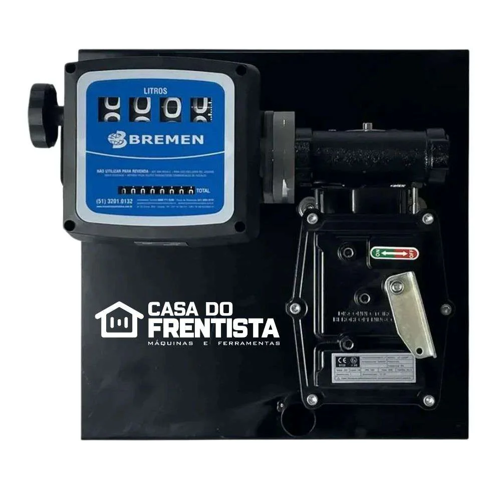 Kit Bomba de Abastecimento para Gasolina 50L/Min 12V À Prova de Explosão Bremen