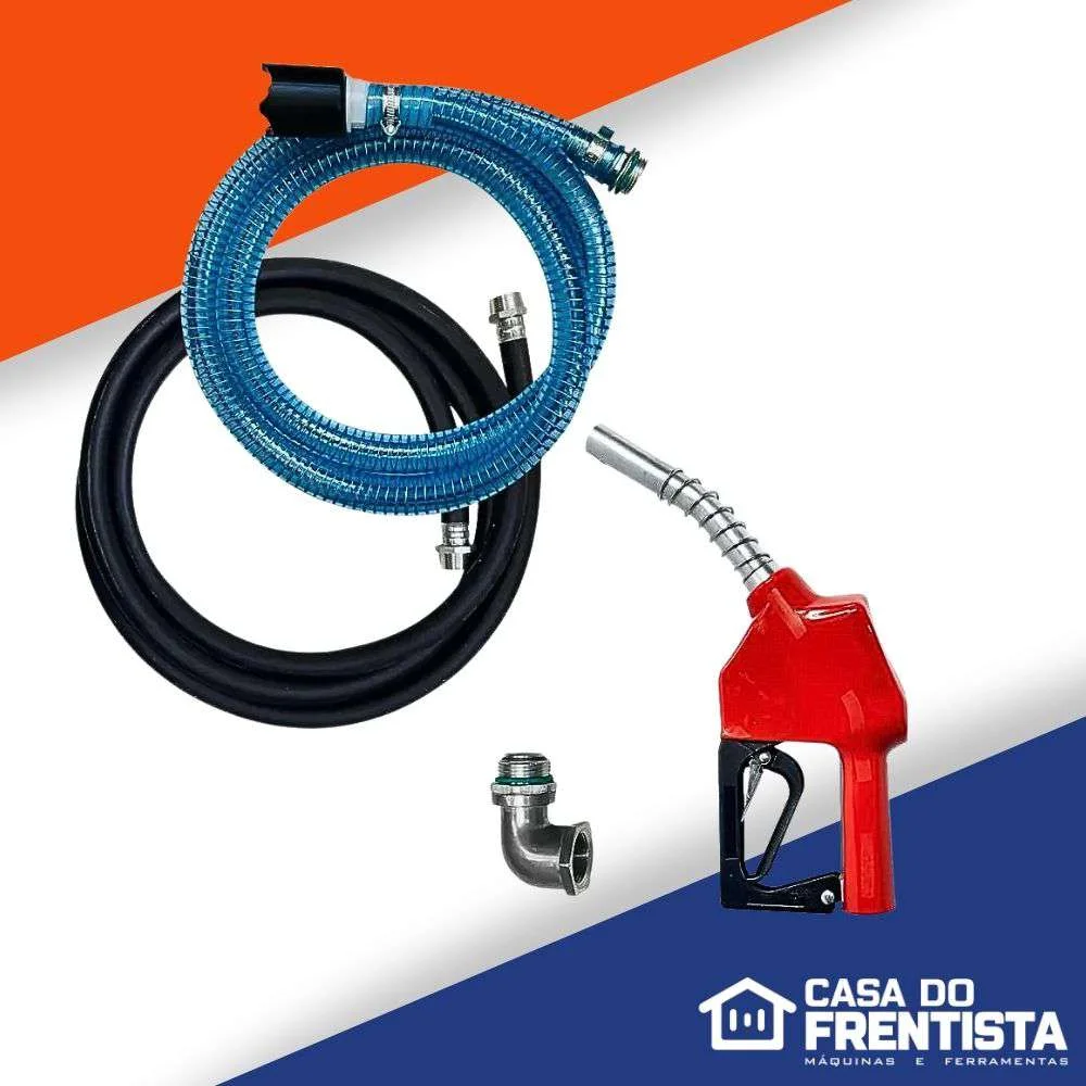 Kit Bomba de Abastecimento para Gasolina 50L/Min 12V À Prova de Explosão Bremen