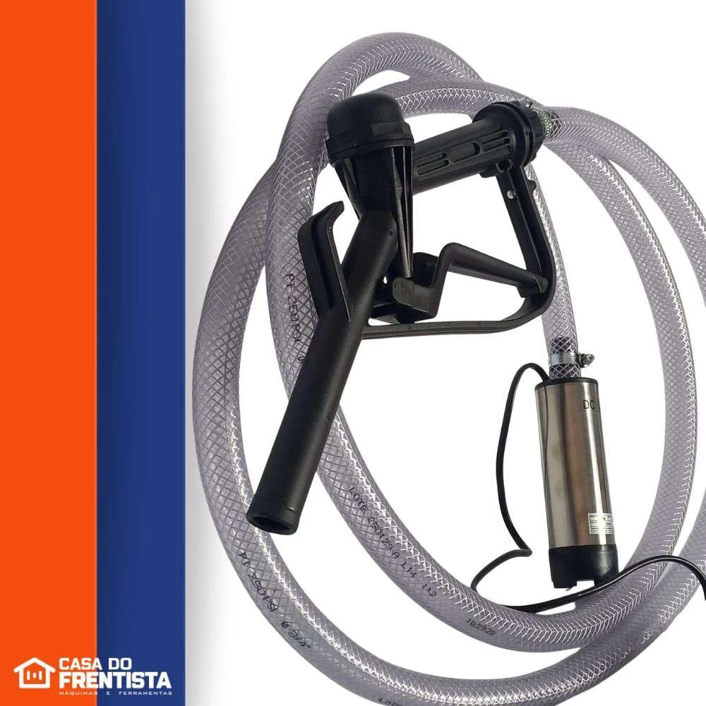 Kit Bomba de Transferência e Abastecimento para Bateria 12V