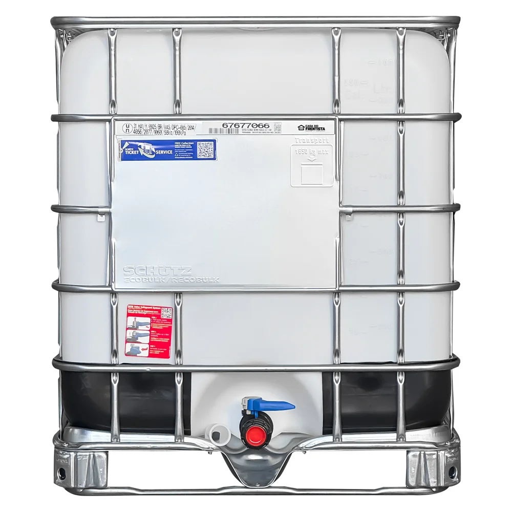 Kit com 2 IBC Containers de 1000 Litros Certificado Inmetro