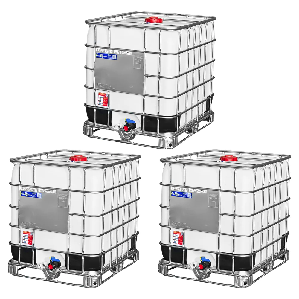 Kit com 3 IBC Containers de 1000 Litros Certificado Inmetro
