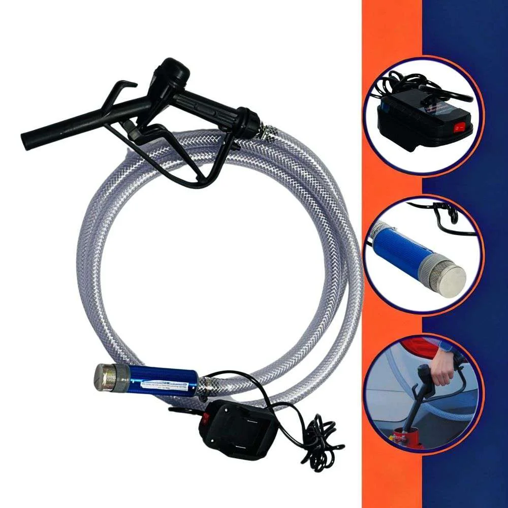 Kit de Transferência e Abastecimento Flex 12V a Bateria