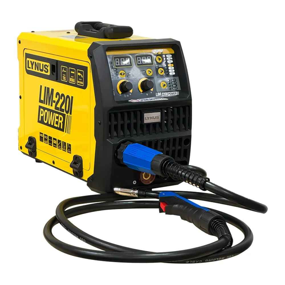 KIT Maquina De Solda Mig Tig Eletrodo 200a 220v Com Cilindro + Acessorios