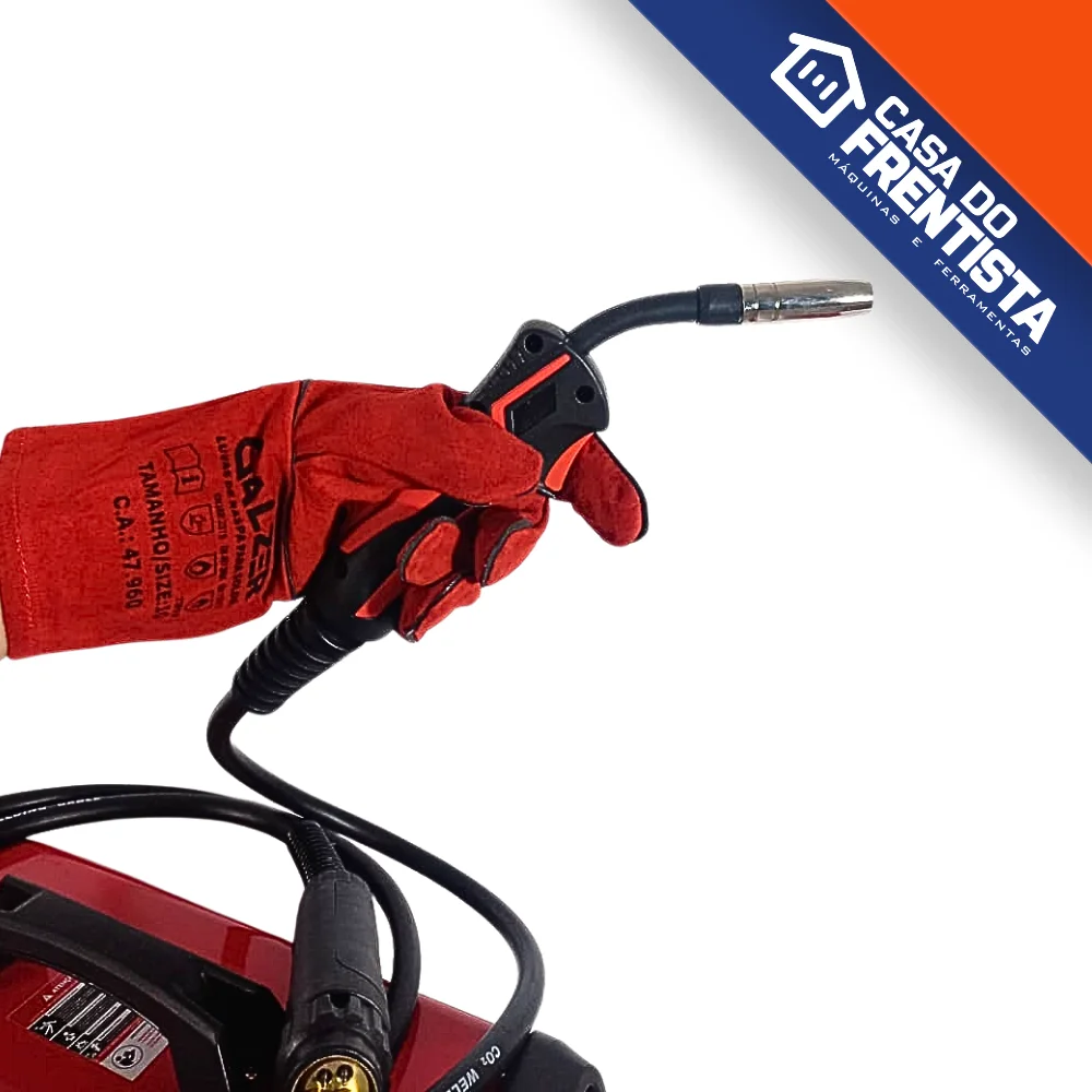 KIT SOLDA INVERSOR + TOCHA MIG 3m COM MASCARA DE SOLDA