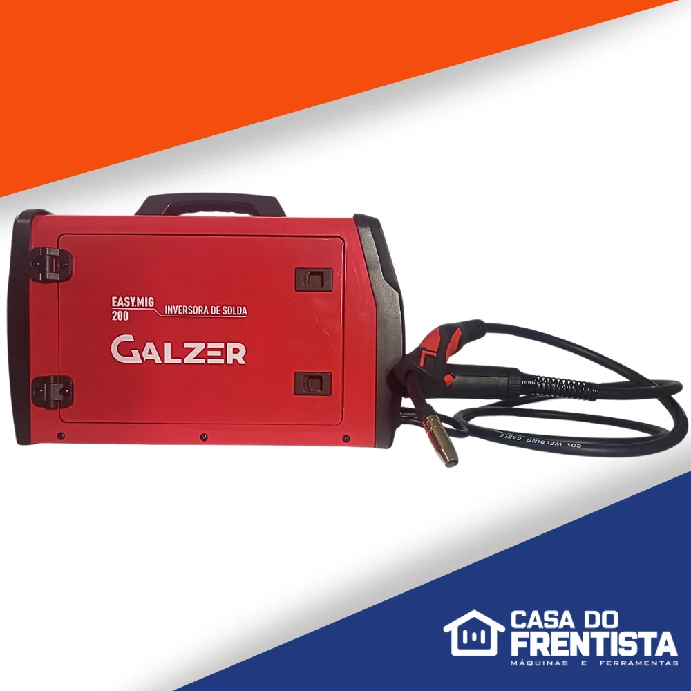 KIT SOLDA INVERSOR + TOCHA MIG 3m COM MASCARA DE SOLDA