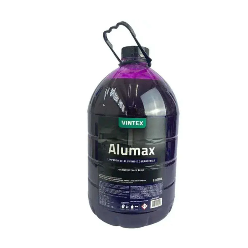 Limpador de Alumínio e Carrocerias Desincrustante Ácido Alumax 5L Vintex