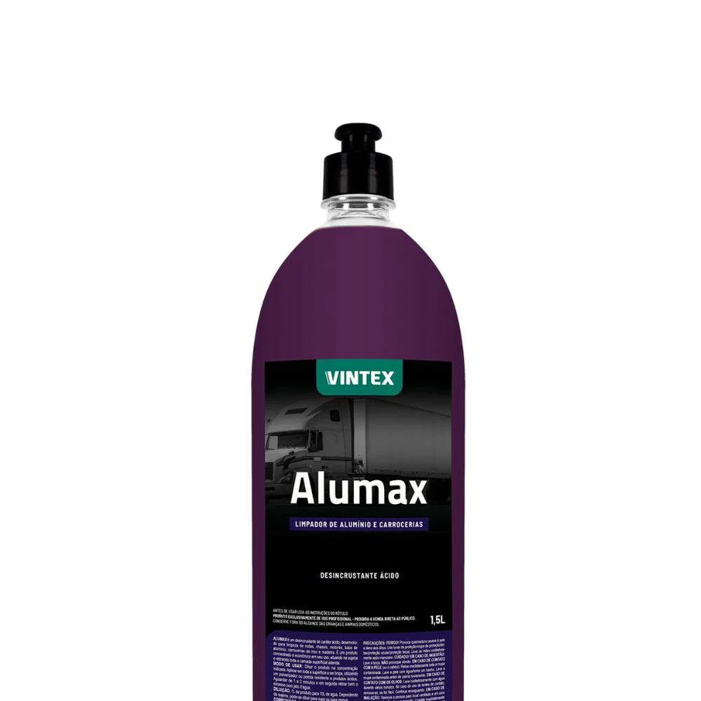 Limpador de Alumínio e Carrocerias Desincrustante Alumax 1,5L Vintex