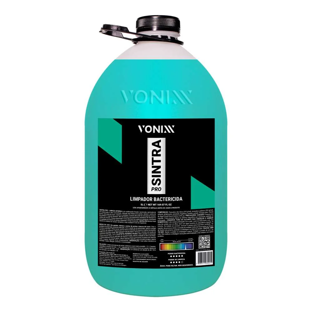 Limpeza Interna de Veiculos Sintra Pro 5L Vonixx