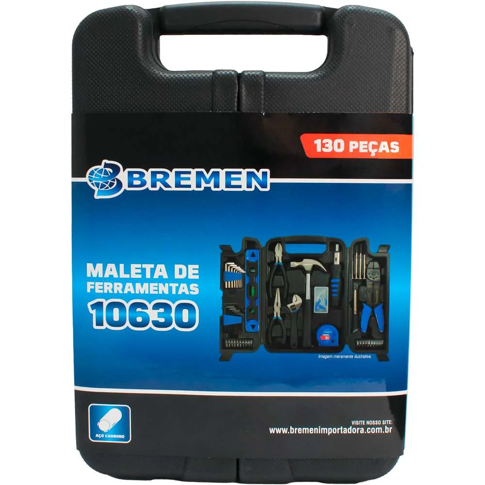 Maleta de Ferramentas 130 Peç 10630 Bremen