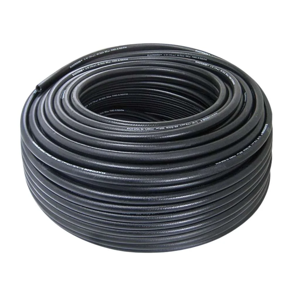 Mangueira para Ar e Agua 1/2 300 Psi Preta Rubber
