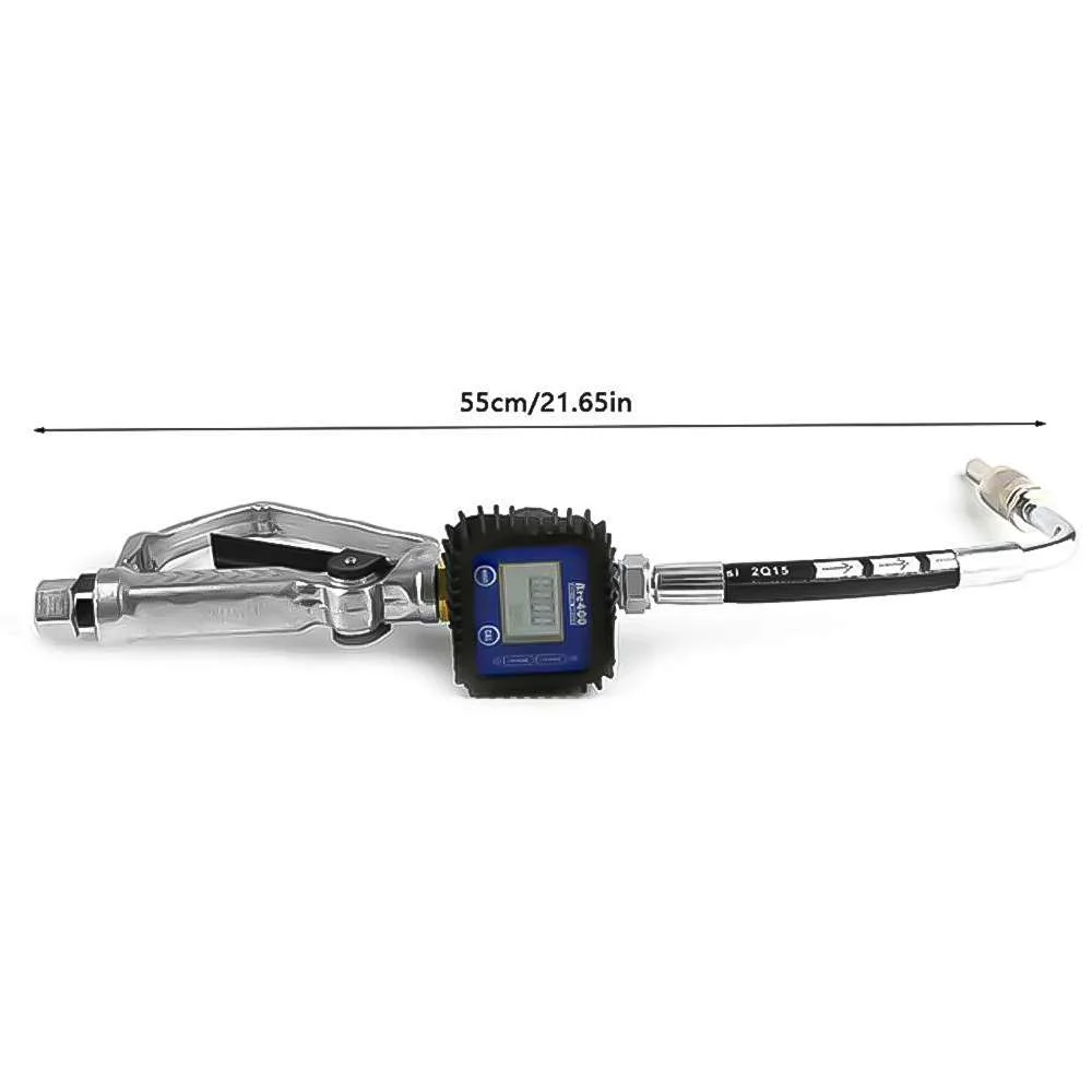 Medidor Digital para Diesel e Óleo 30L/Min 70 Bar C/Gatilho, Extensão e Bico