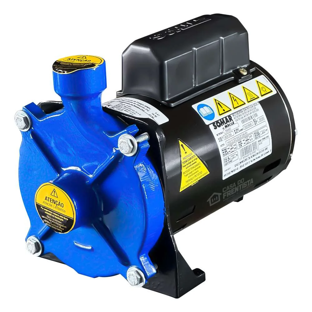 Motobomba Centrífuga Sscx 80L/Min 1/4Cv 127V Monofásica para Água